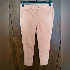 Chicos Platinum Sienna Orange Jeans